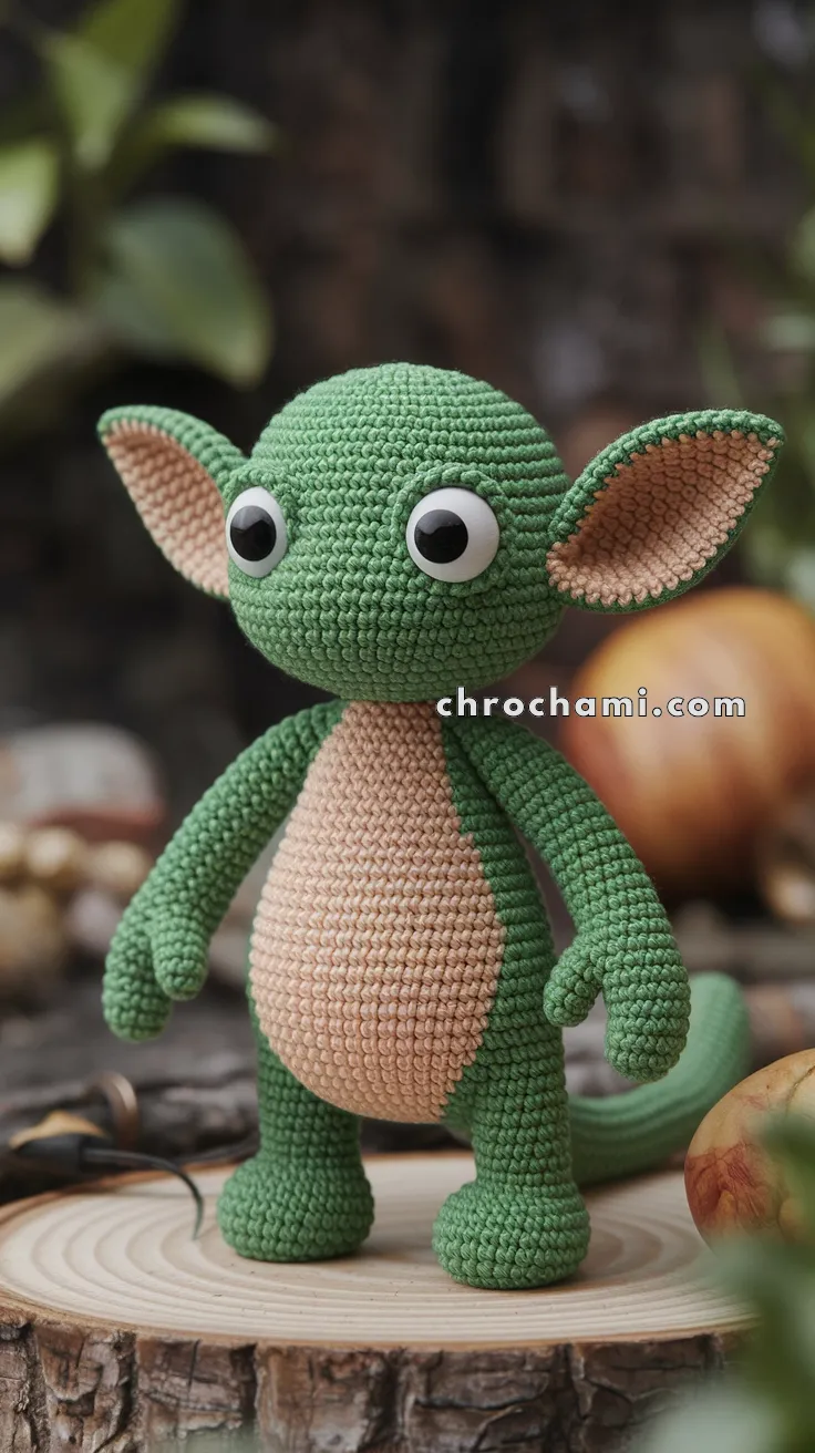 Amigurumi Goblin Trickster – FREE Crochet Pattern
