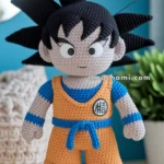 Amigurumi Goku – FREE Crochet Pattern