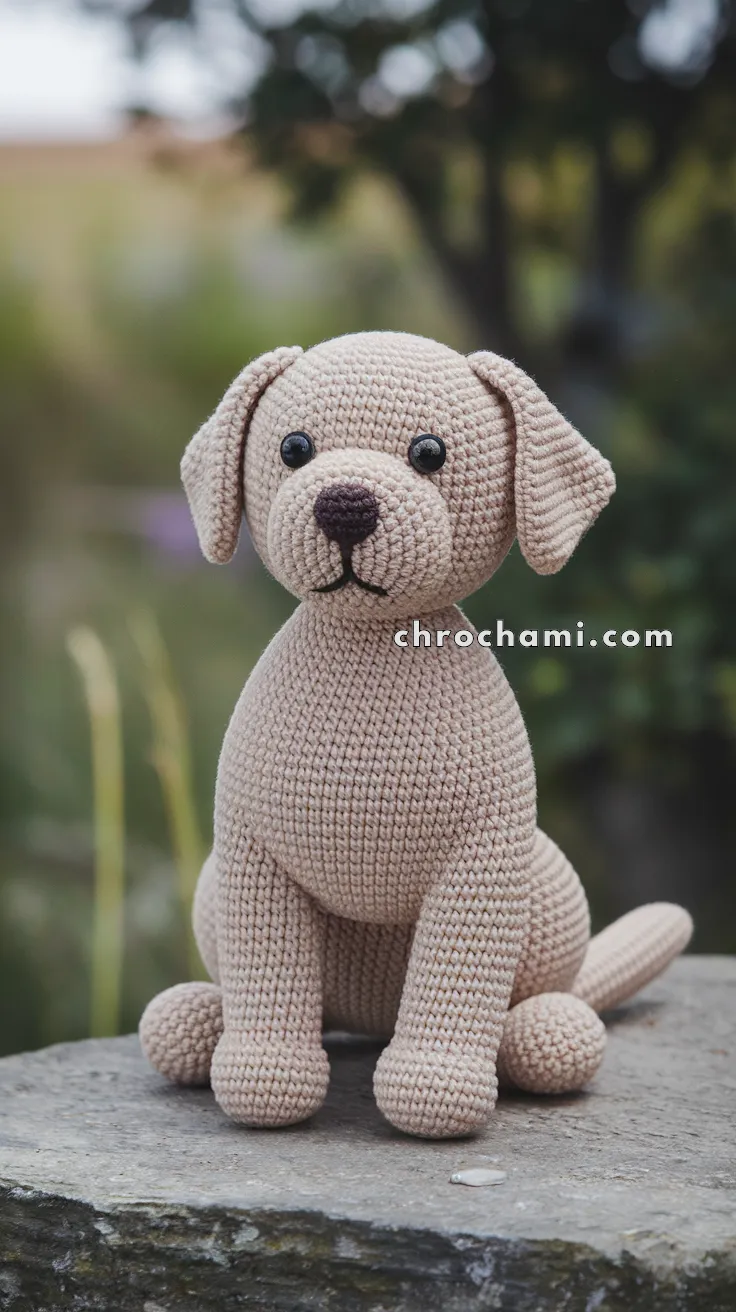 Amigurumi Golden Retriever – FREE Crochet Pattern