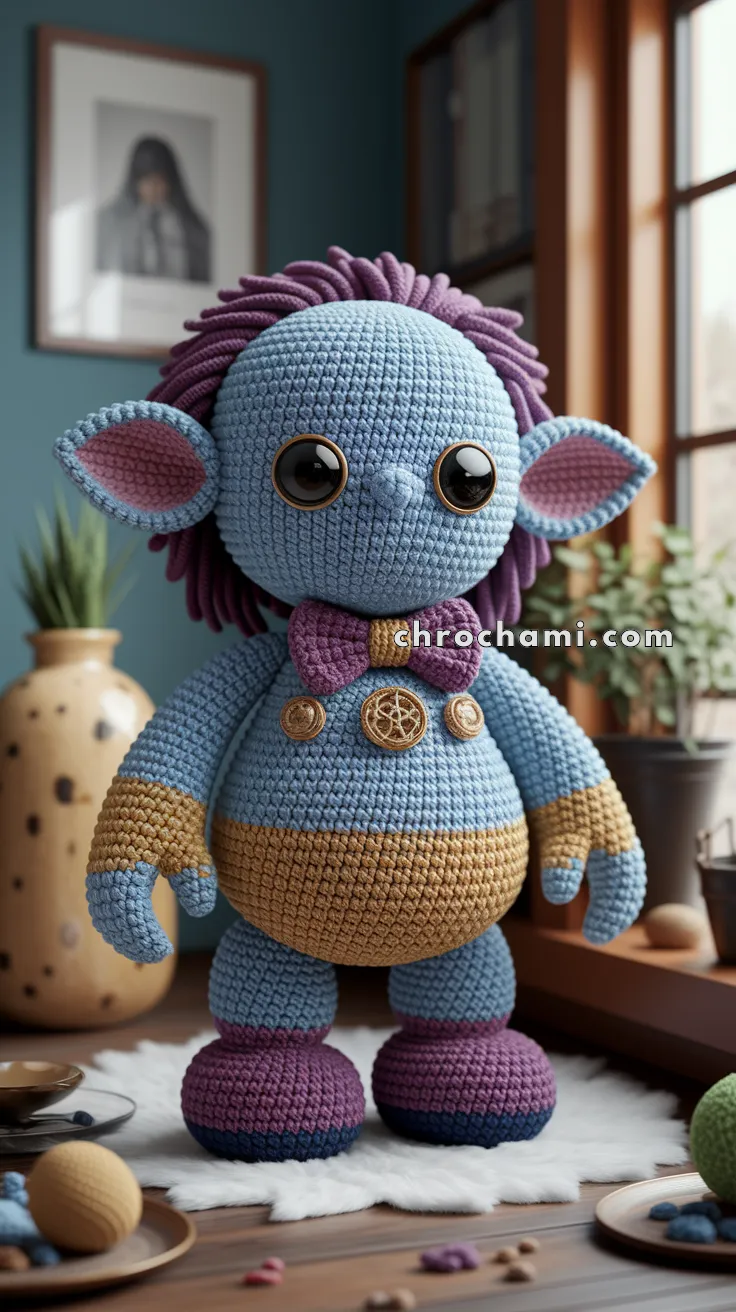 Amigurumi Golem – FREE Crochet Pattern