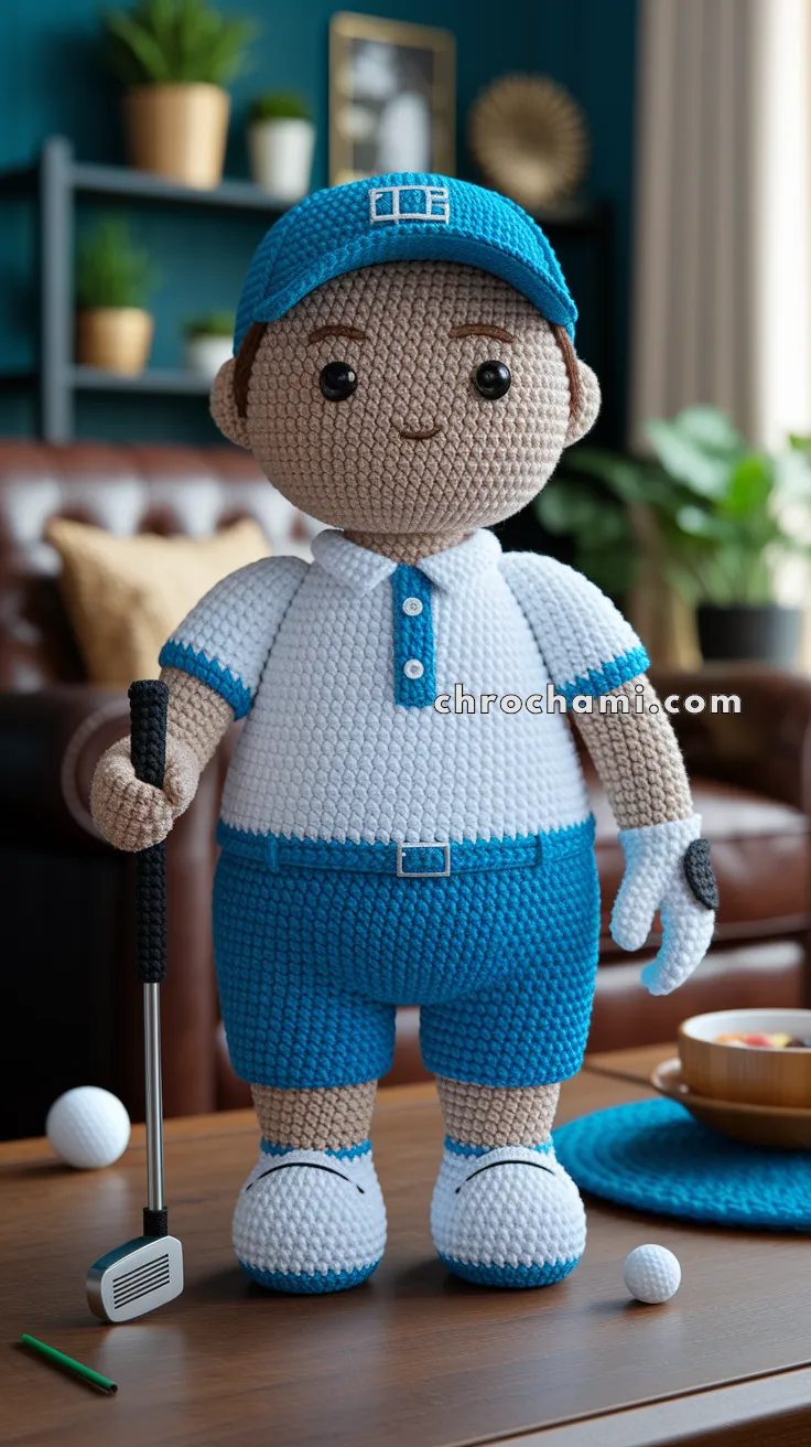 Amigurumi Golfer – FREE Crochet Pattern