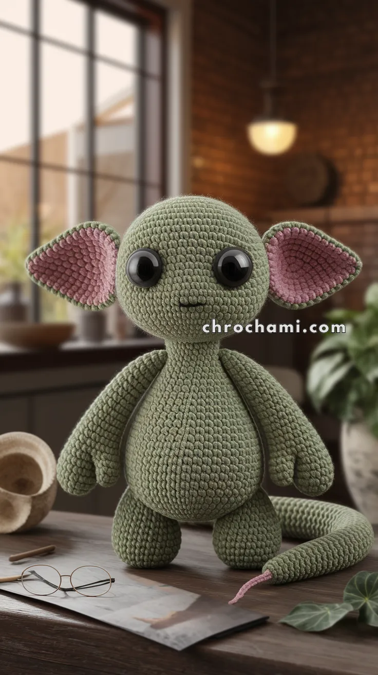 Amigurumi Gollum – FREE Crochet Pattern