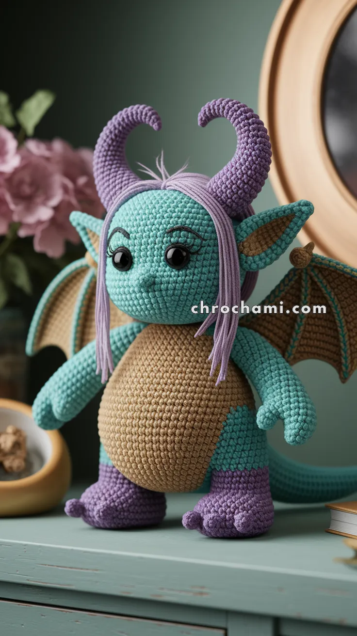 Amigurumi Gorgon – FREE Crochet Pattern