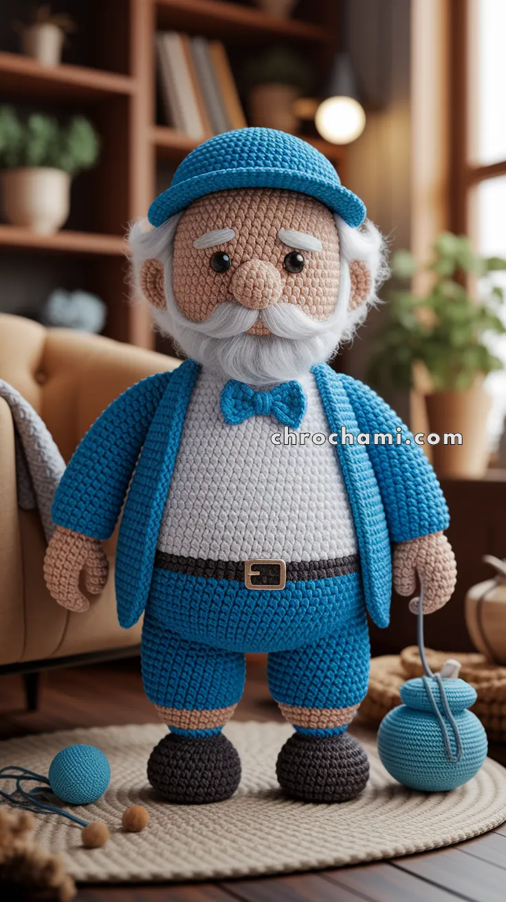 Amigurumi Grandpa – FREE Crochet Pattern