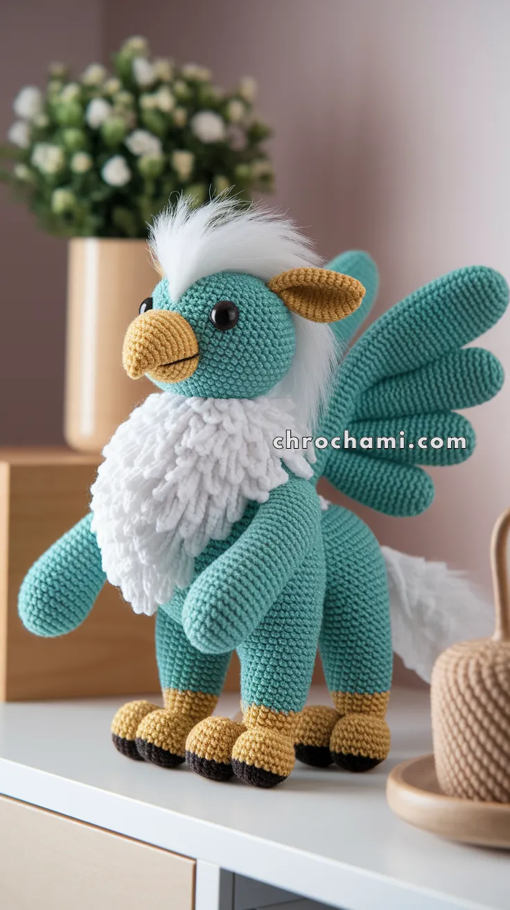 Amigurumi Griffin – FREE Crochet Pattern