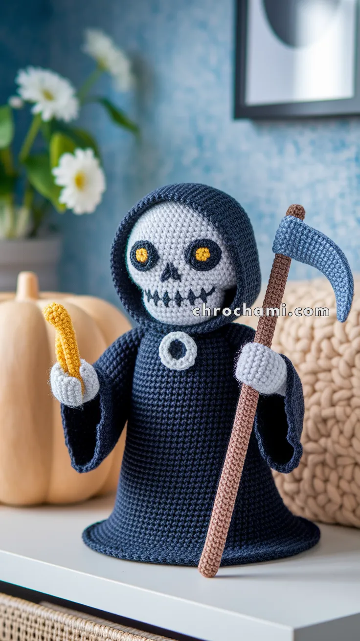 Amigurumi Grim Reaper – FREE Crochet Pattern