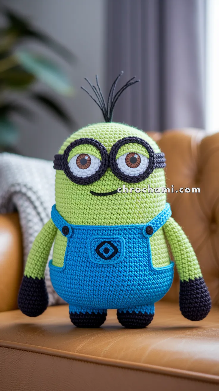 Amigurumi Gru (from Despicable Me) – FREE Crochet Pattern