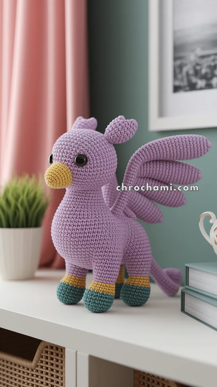 Amigurumi Gryphon – FREE Crochet Pattern