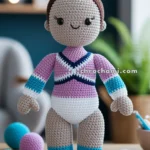 Amigurumi Gymnast Doll – FREE Crochet Pattern