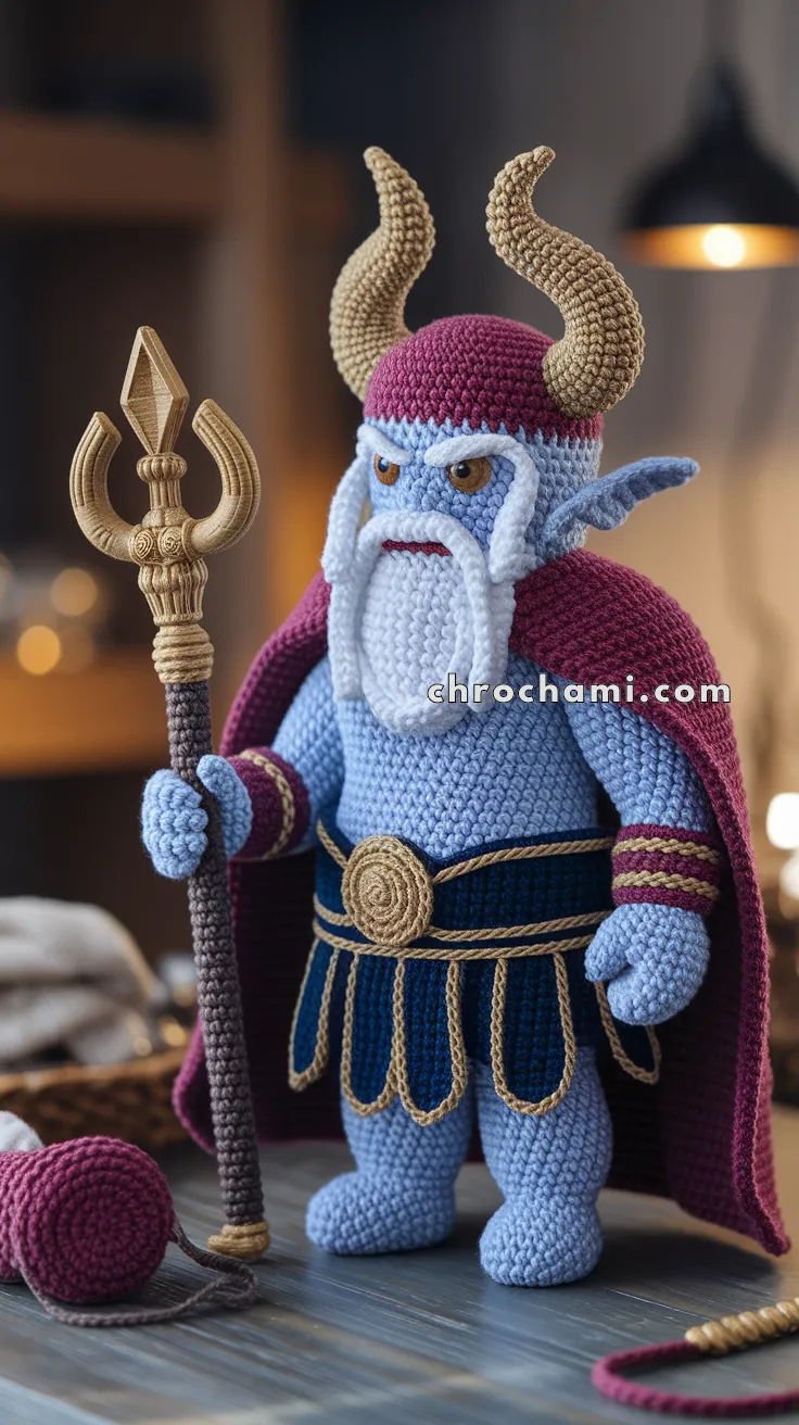Amigurumi Hades (from Hercules) – FREE Crochet Pattern