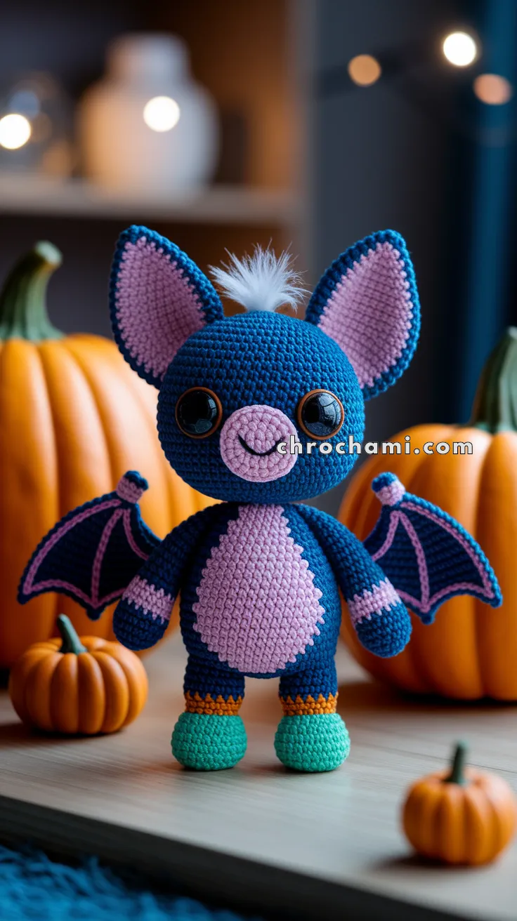 Amigurumi Halloween Bat – FREE Crochet Pattern