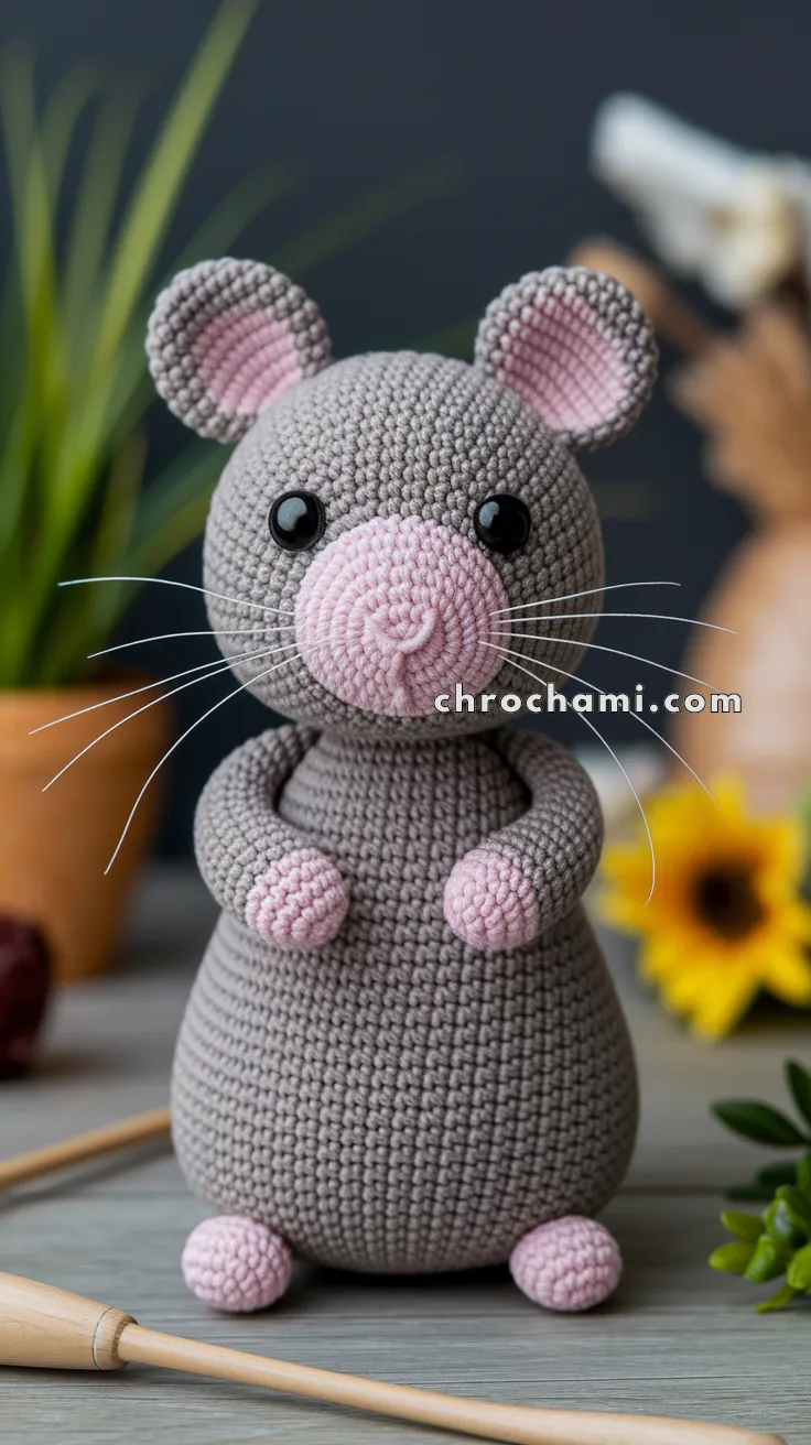 Amigurumi Hamster – FREE Crochet Pattern