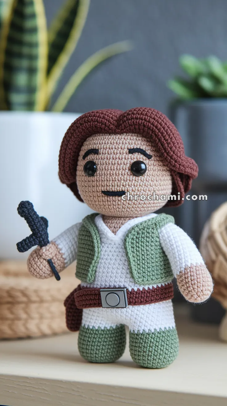 Amigurumi Han Solo – FREE Crochet Pattern