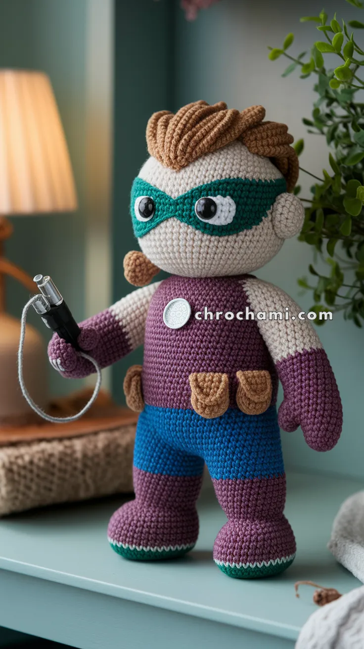 Amigurumi Hawkeye – FREE Crochet Pattern
