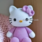 Amigurumi Hello Kitty – FREE Crochet Pattern