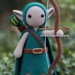 Amigurumi High Elf Archer – FREE Crochet Pattern