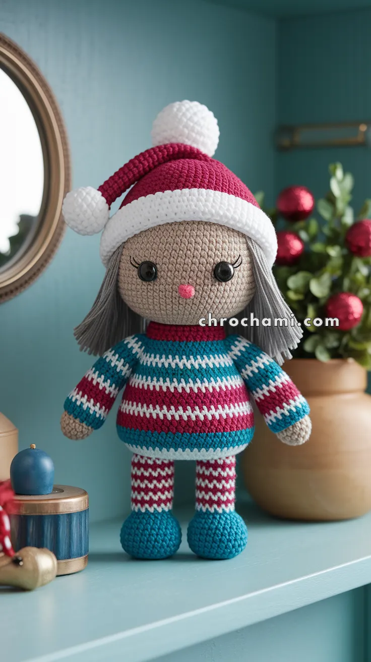 Amigurumi Holiday Sweater – FREE Crochet Pattern