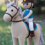 Amigurumi Horse And Rider – FREE Crochet Pattern