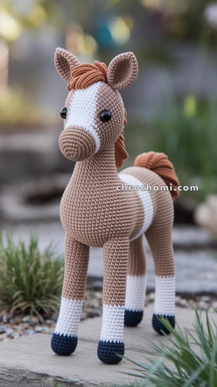 Amigurumi Horse Foal – FREE Crochet Pattern