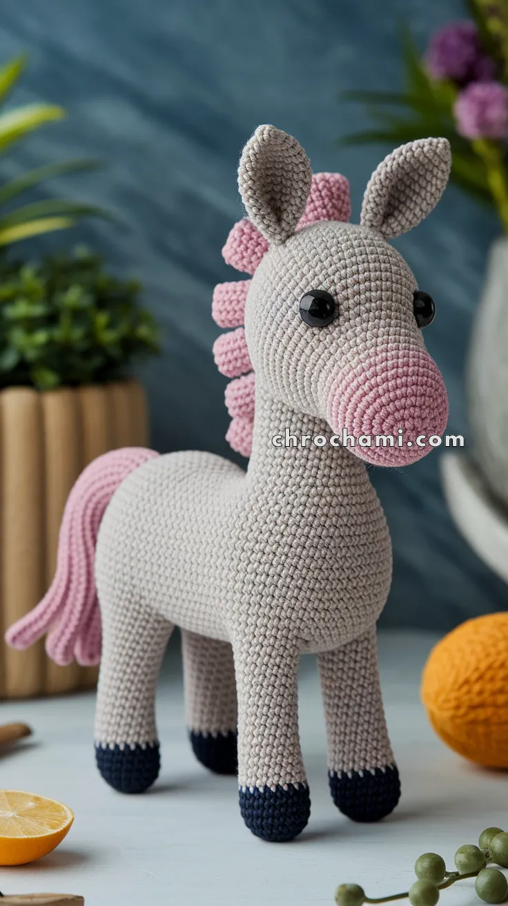 Amigurumi Horse – FREE Crochet Pattern