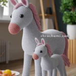 Amigurumi Horse With Foal – FREE Crochet Pattern