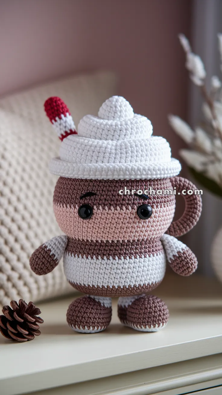 Amigurumi Hot Cocoa Cup – FREE Crochet Pattern