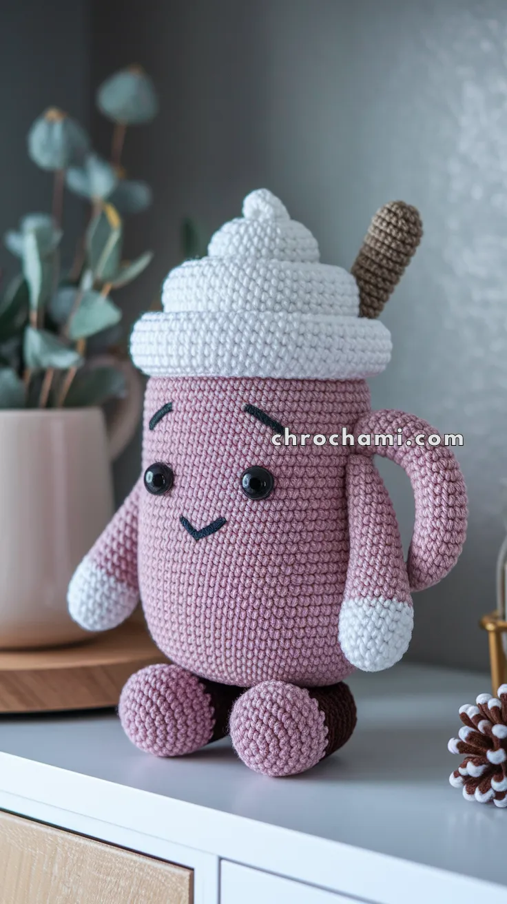 Amigurumi Hot Cocoa Mug – FREE Crochet Pattern