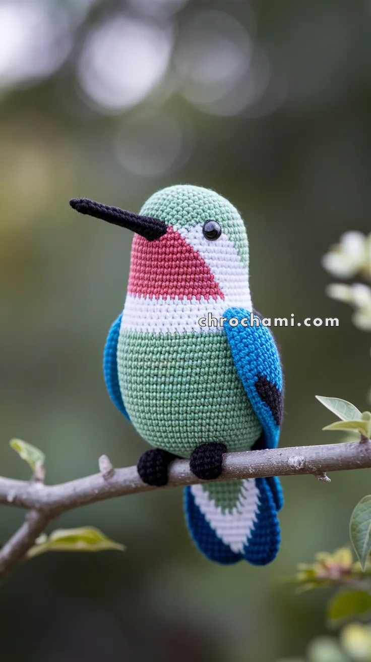 Amigurumi Hummingbird – FREE Crochet Pattern