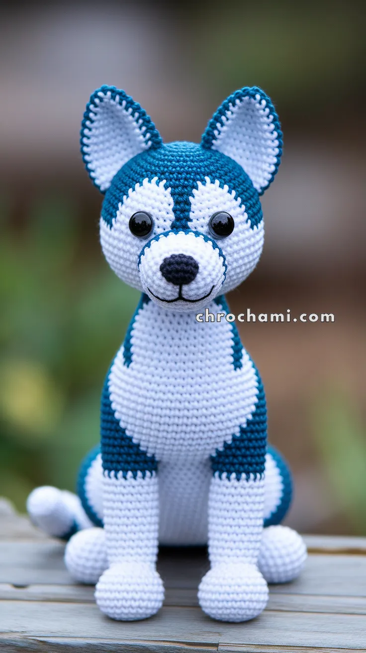 Amigurumi Husky – FREE Crochet Pattern