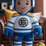 Amigurumi Ice Hockey Player – FREE Crochet Pattern