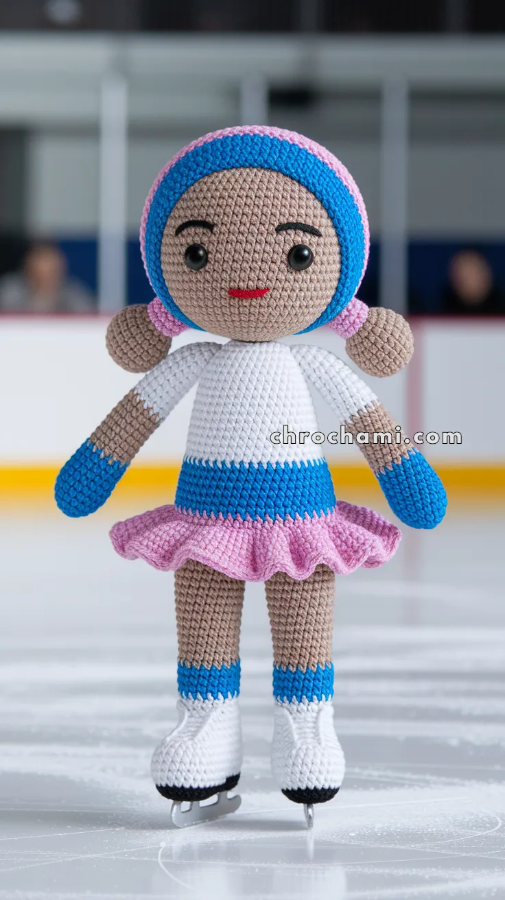 Amigurumi Ice Skater – FREE Crochet Pattern