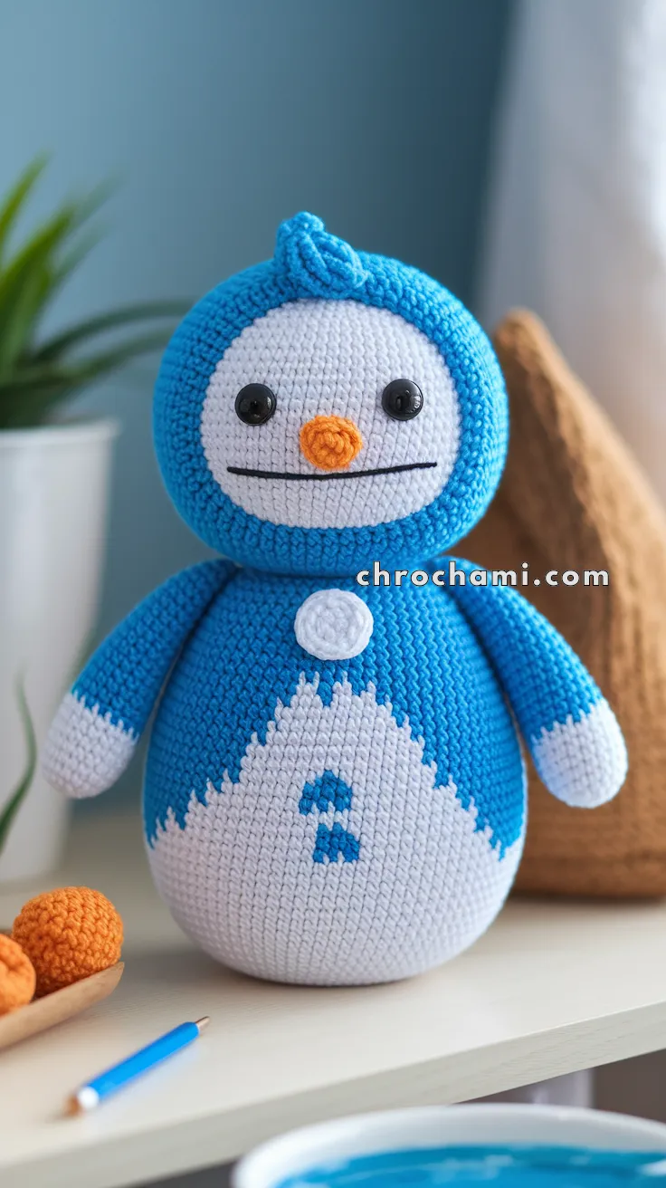 Amigurumi Iceman – FREE Crochet Pattern
