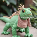 Amigurumi Iguana – FREE Crochet Pattern
