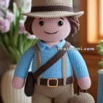 Amigurumi Indiana Jones – FREE Crochet Pattern