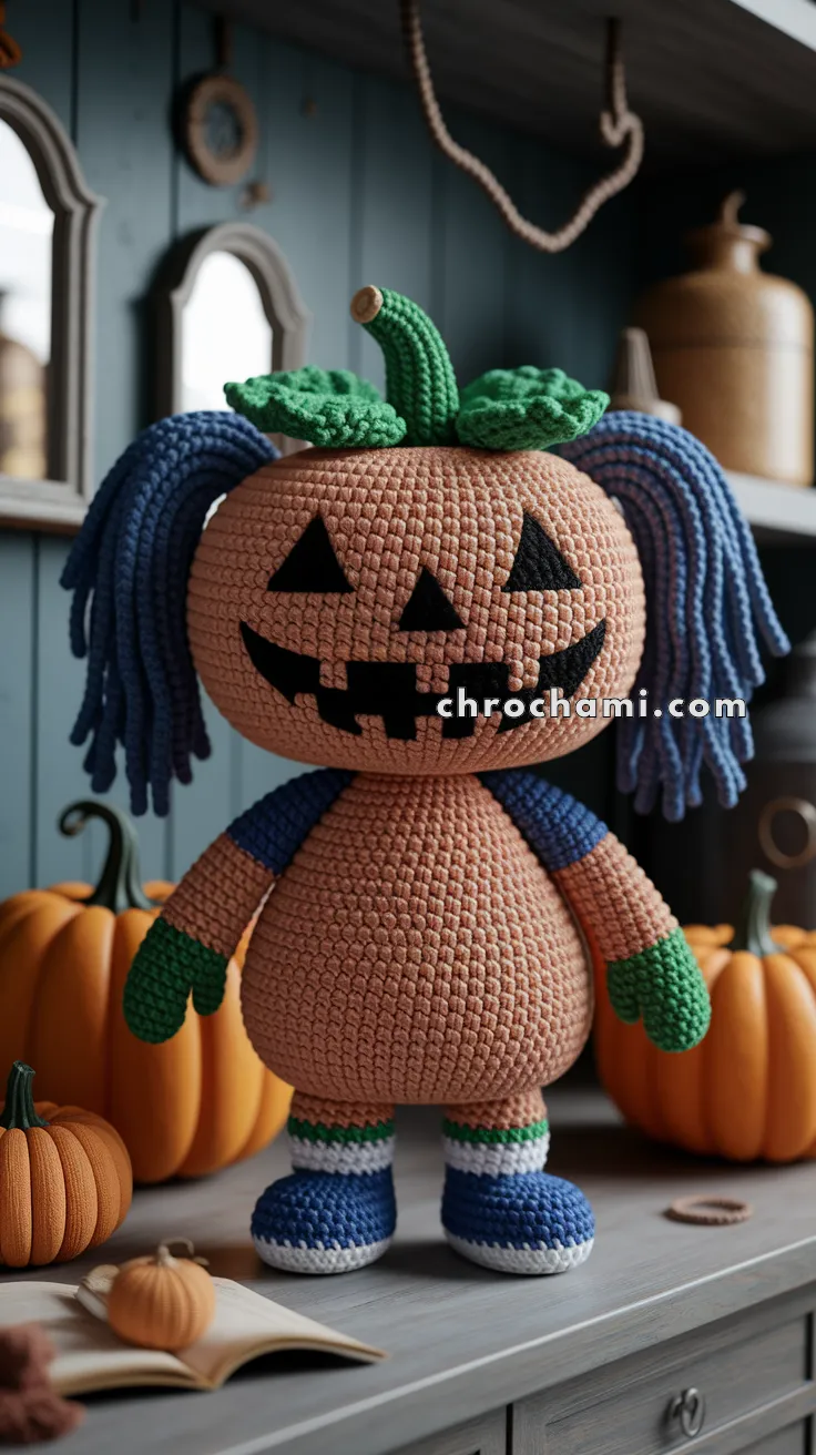 Amigurumi Jack-O’-Lantern – FREE Crochet Pattern