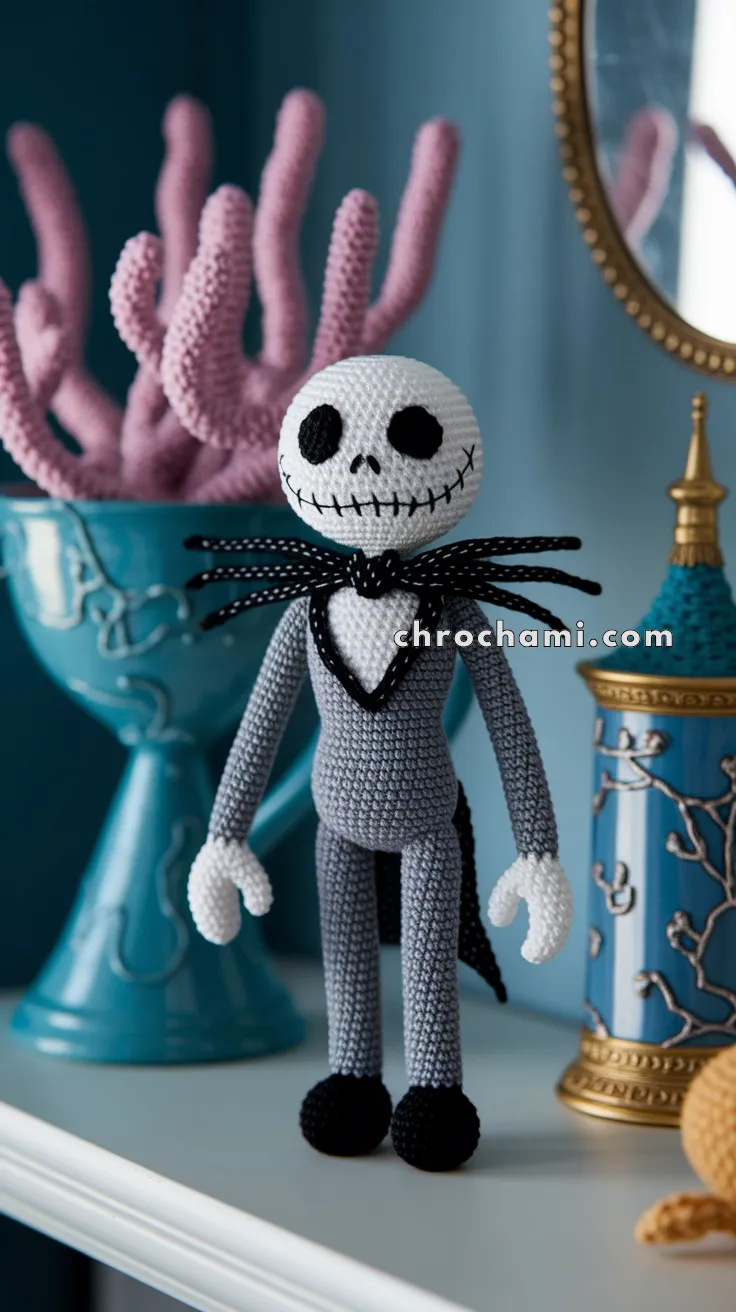 Amigurumi Jack Skellington – FREE Crochet Pattern