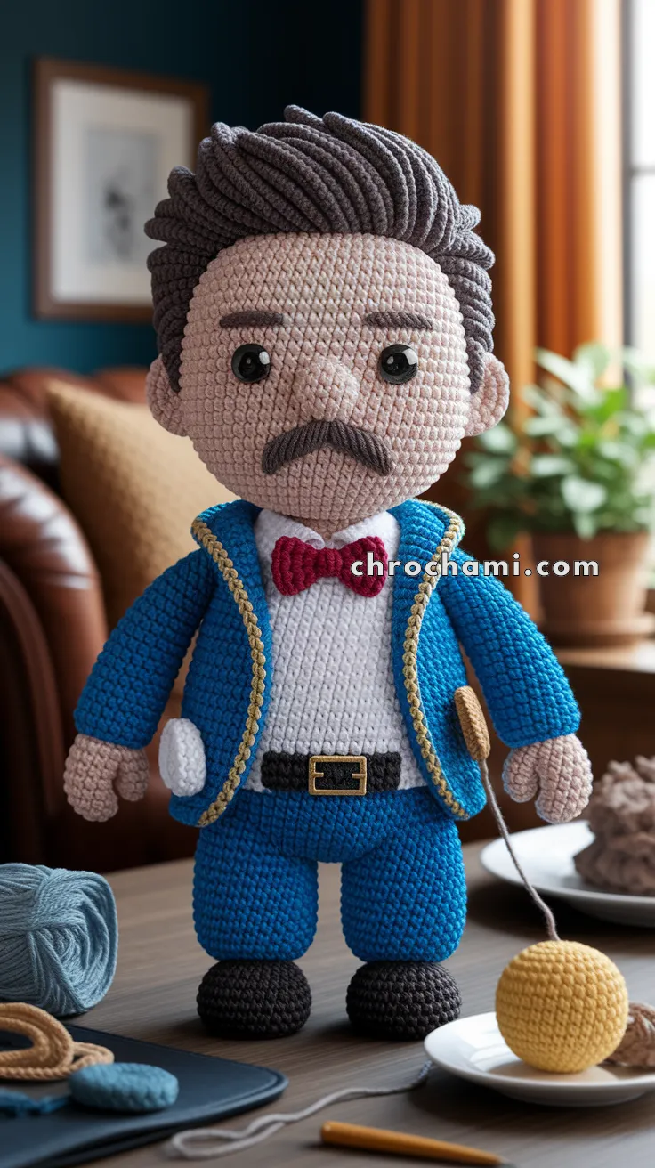 Amigurumi James Dean – FREE Crochet Pattern
