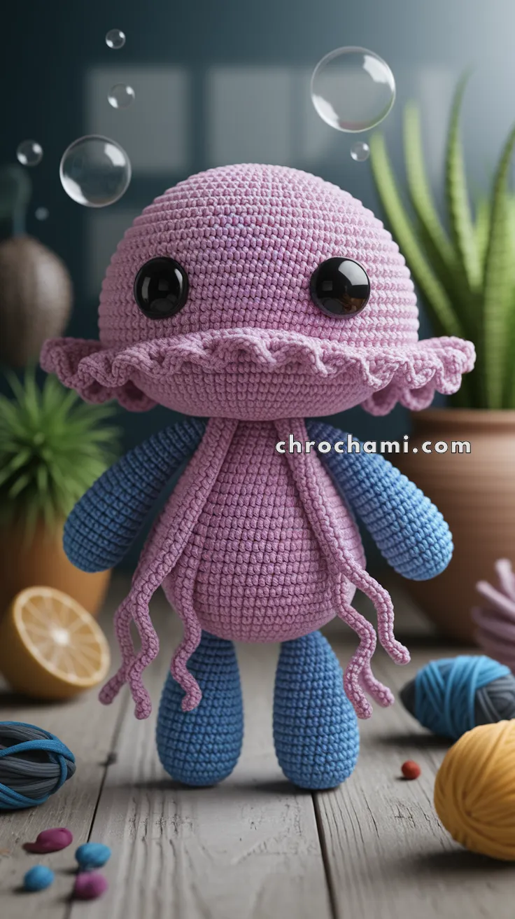 Amigurumi Jellyfish – FREE Crochet Pattern