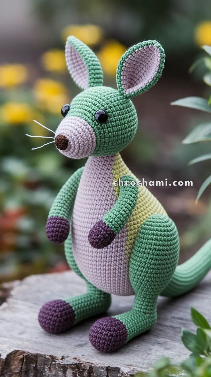 Amigurumi Kangaroo – FREE Crochet Pattern