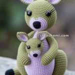 Amigurumi Kangaroo With Joey – FREE Crochet Pattern