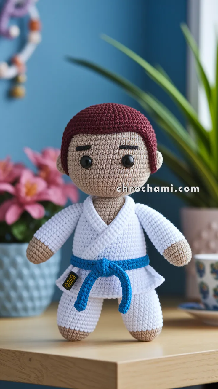 Amigurumi Karate Kid – FREE Crochet Pattern