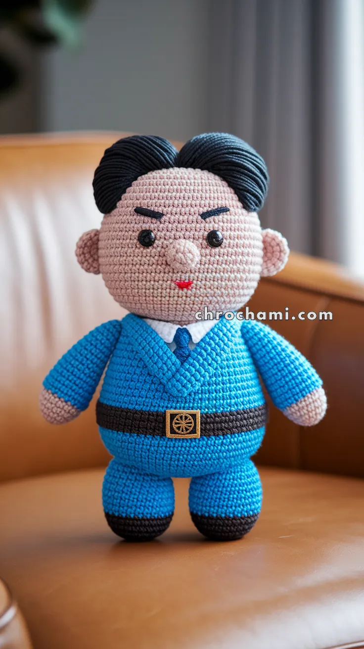 Amigurumi Kim Jong Un – FREE Crochet Pattern
