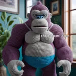 Amigurumi King Kong – FREE Crochet Pattern