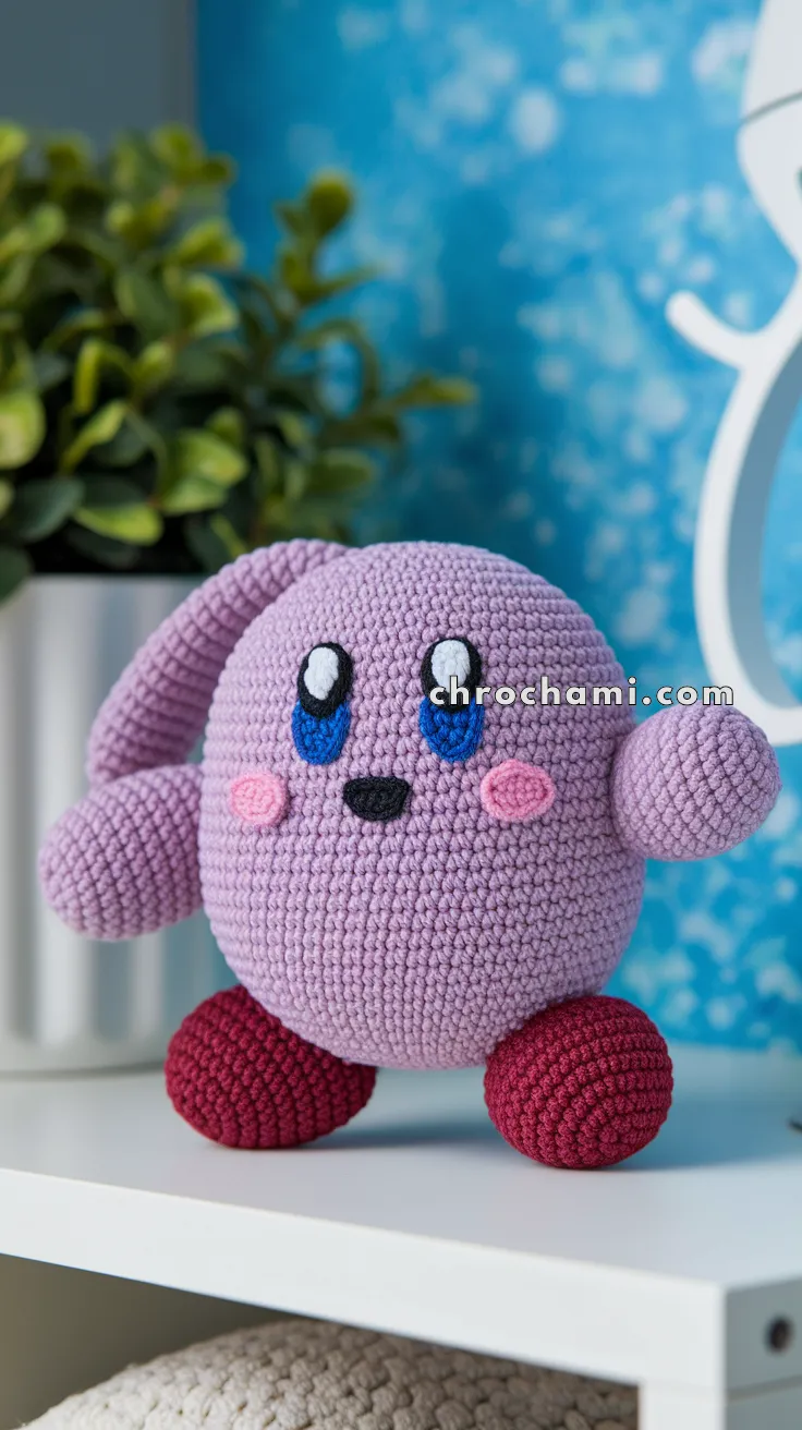 Amigurumi Kirby – FREE Crochet Pattern