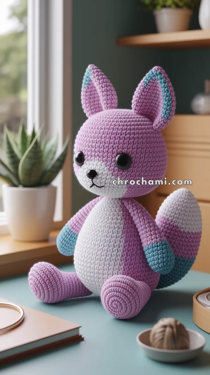 Amigurumi Kitsune – FREE Crochet Pattern