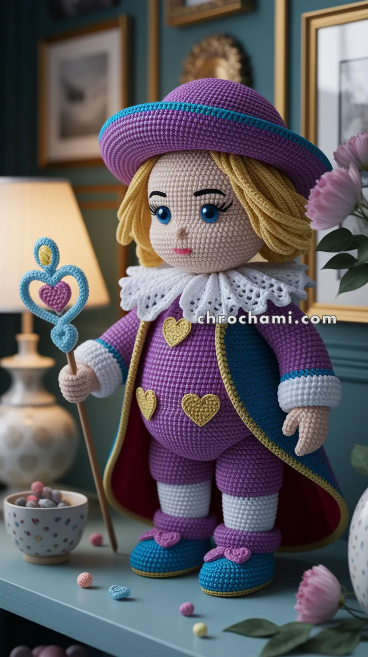 Amigurumi Knave Of Hearts – FREE Crochet Pattern