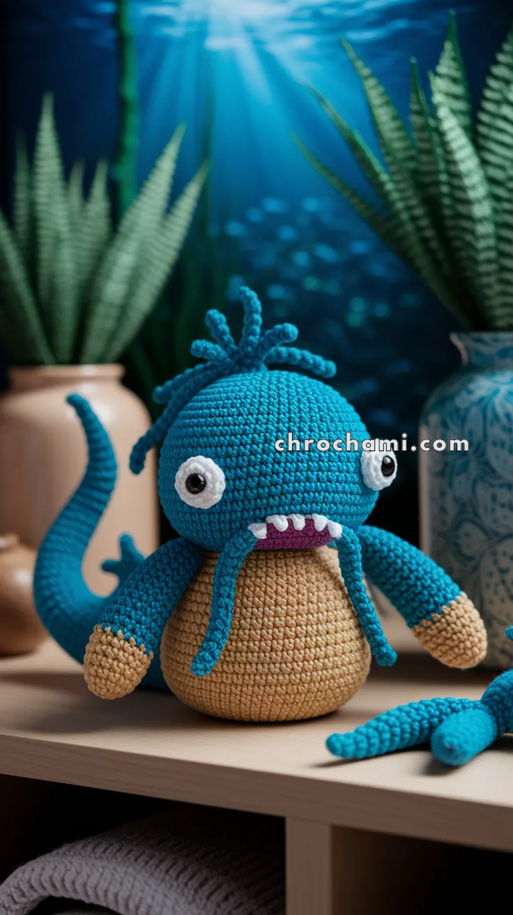 Amigurumi Kraken – FREE Crochet Pattern