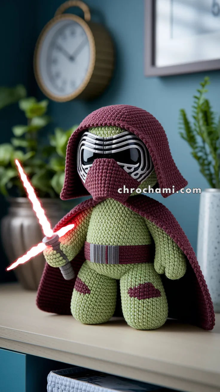 Amigurumi Kylo Ren – FREE Crochet Pattern