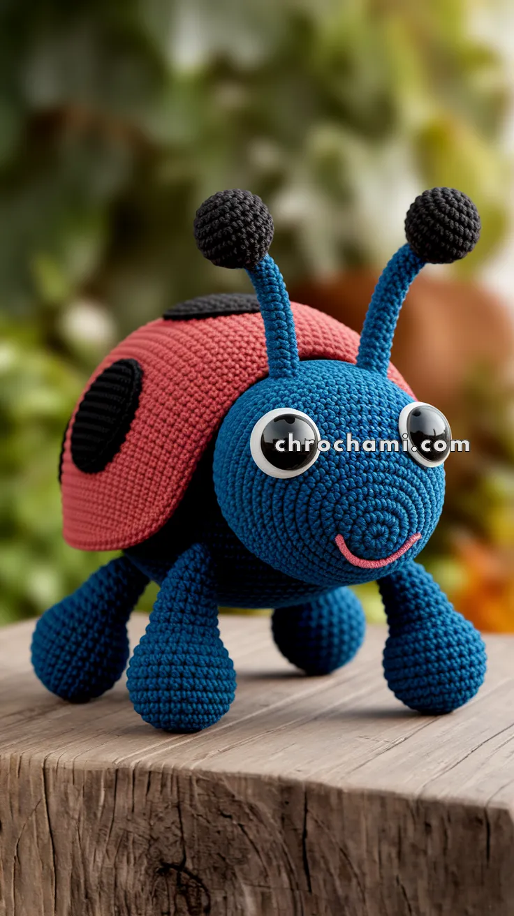Amigurumi Ladybug – FREE Crochet Pattern
