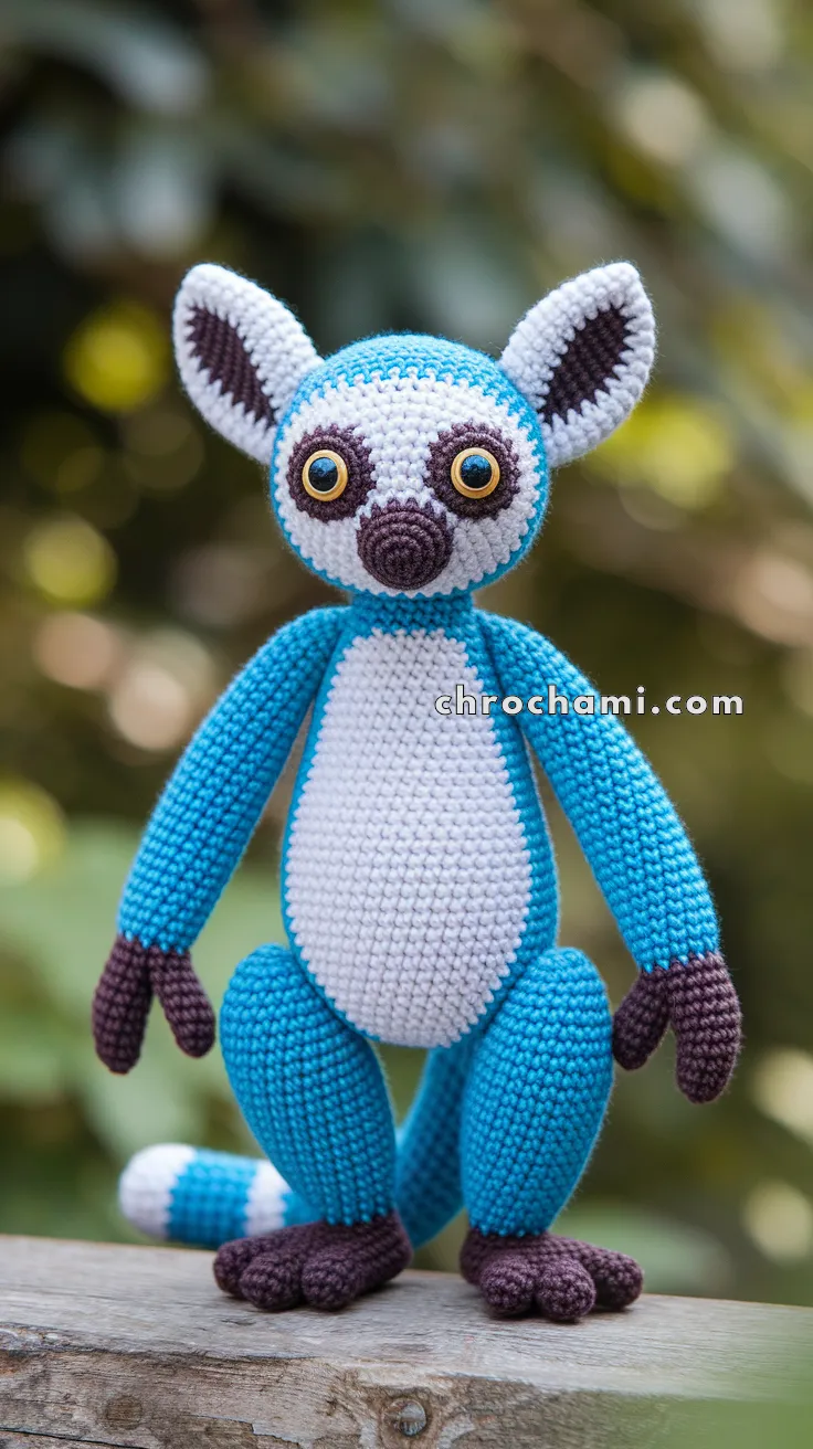 Amigurumi Lemur – FREE Crochet Pattern